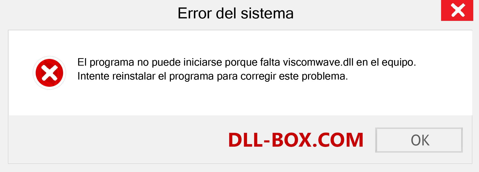 ¿Falta el archivo viscomwave.dll ?. Descargar para Windows 7, 8, 10 - Corregir viscomwave dll Missing Error en Windows, fotos, imágenes