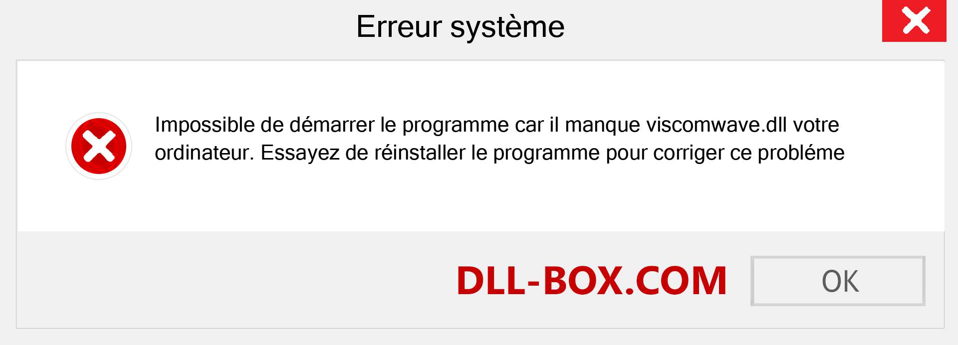 Le fichier viscomwave.dll est manquant ?. Télécharger pour Windows 7, 8, 10 - Correction de l'erreur manquante viscomwave dll sur Windows, photos, images